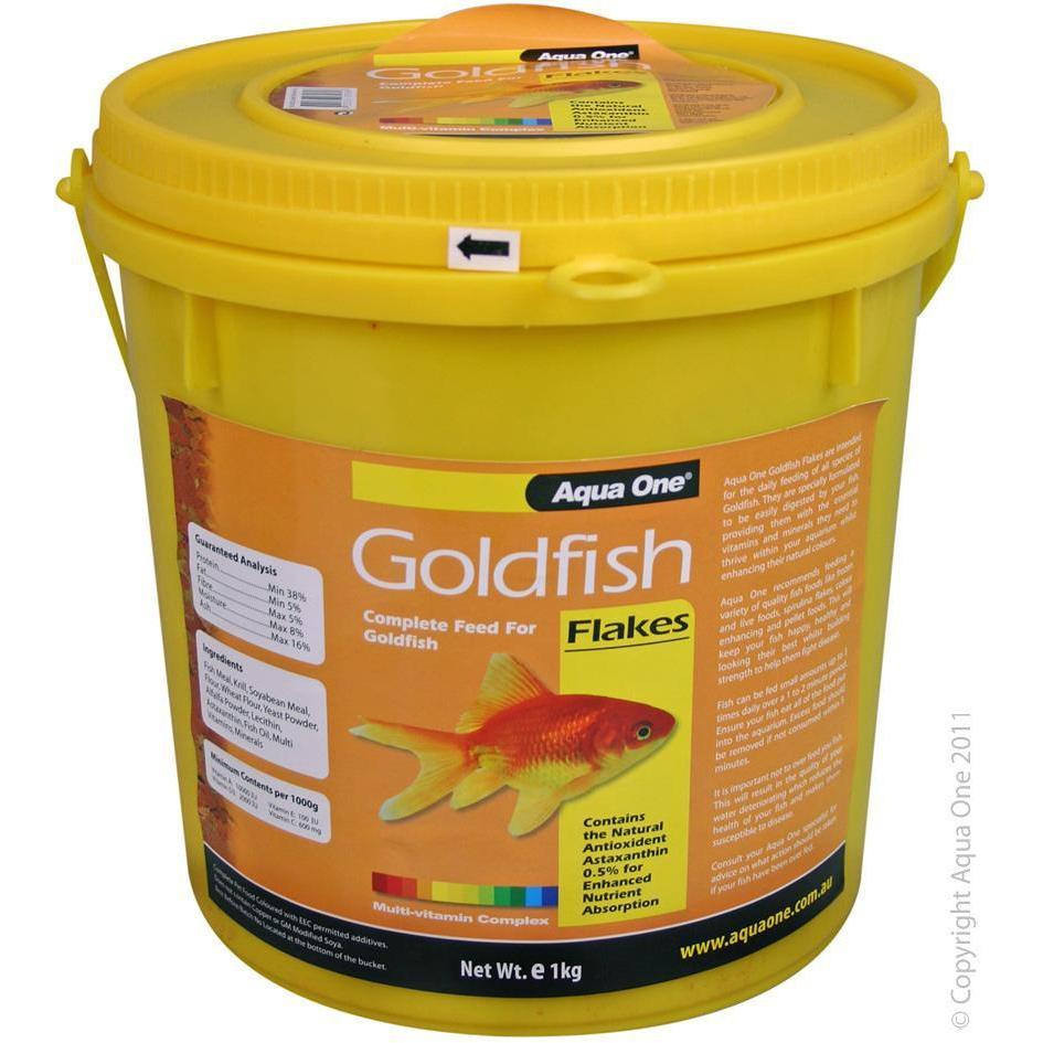 aqua one goldfish flakes