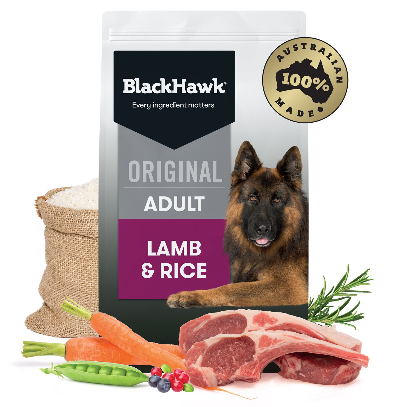 black hawk dog food 3kg