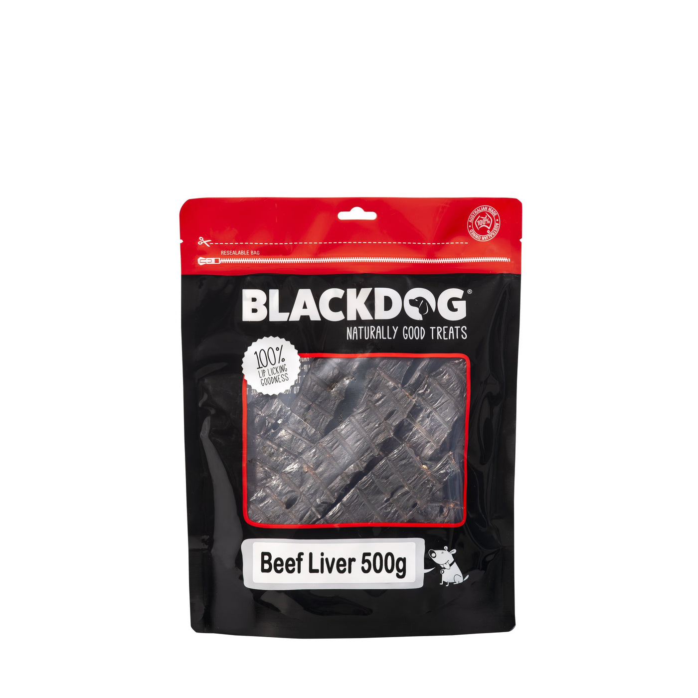 black dog liver treats