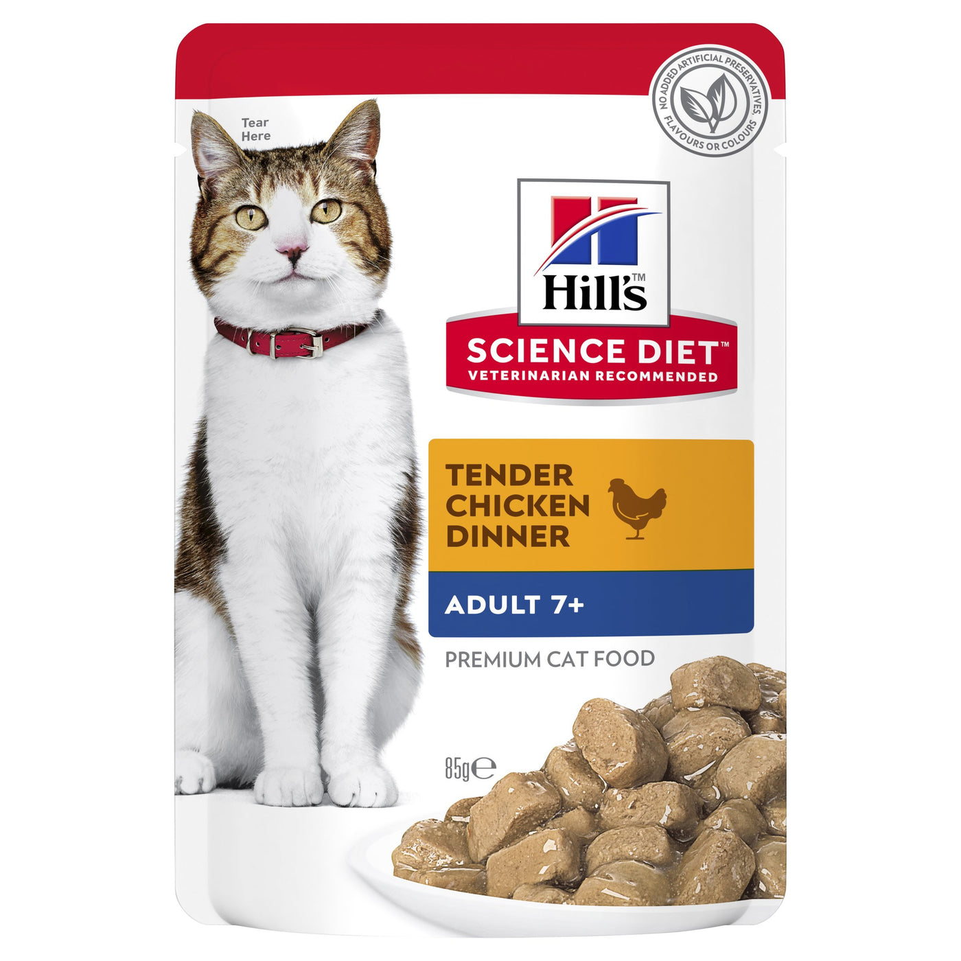 hill's science diet cat food pouches