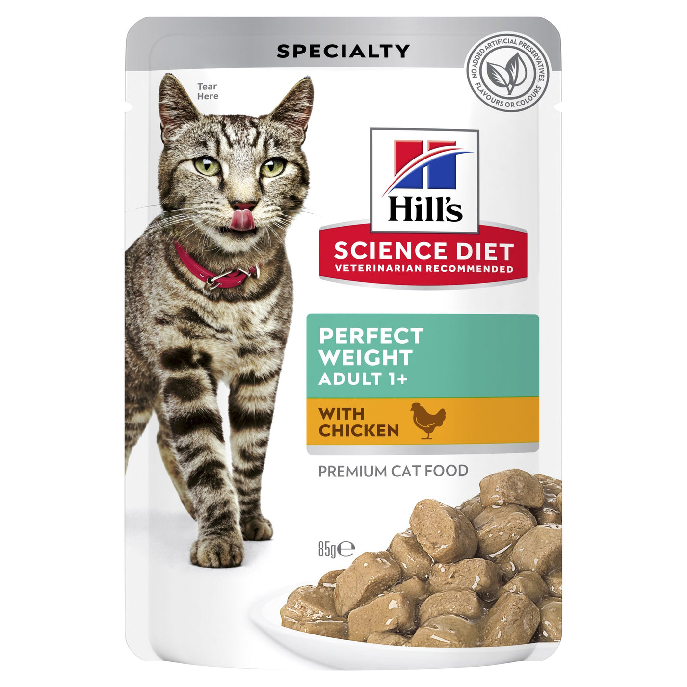 hill's science diet cat food pouches