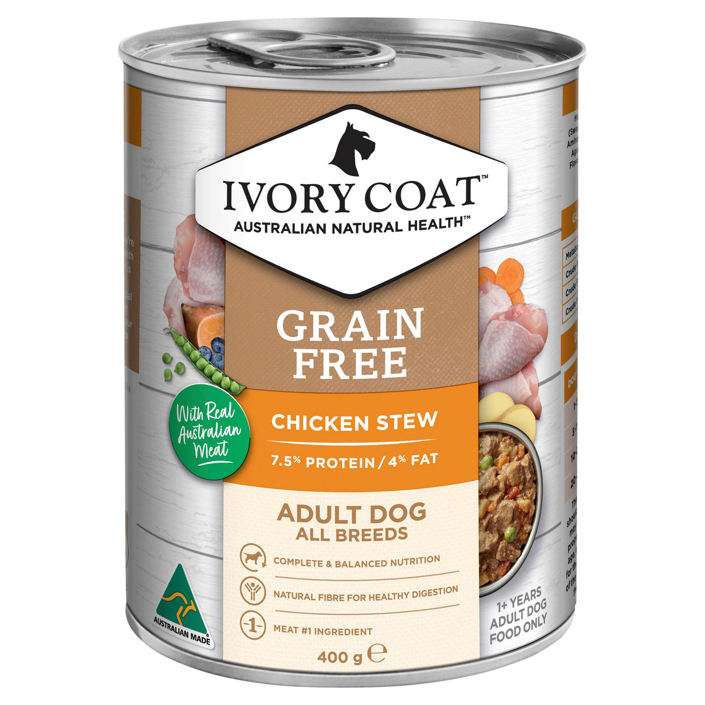 simply nourish chicken stew cat food