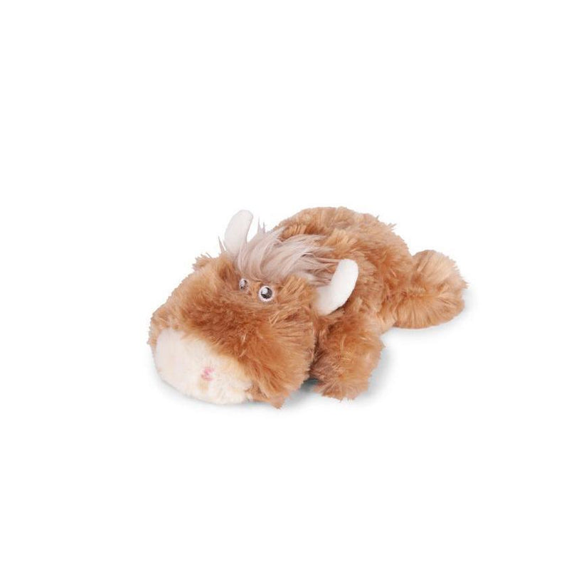 Kazoo Furries Lazy Ox Small Dog Toy-Habitat Pet Supplies