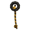 Tonka Mighty Chomp Tyre with Rope Dog Toy-Habitat Pet Supplies