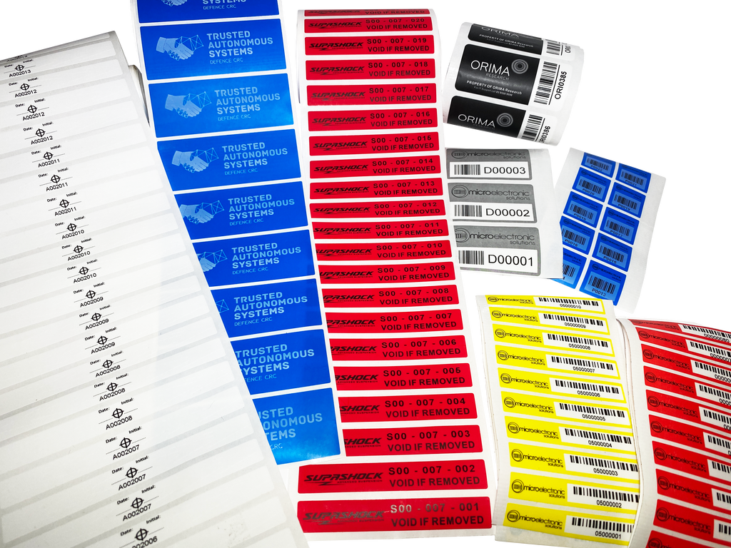 Seals HQ Customised Security Labels