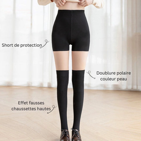 Collants polaires ou thermiques pour femme