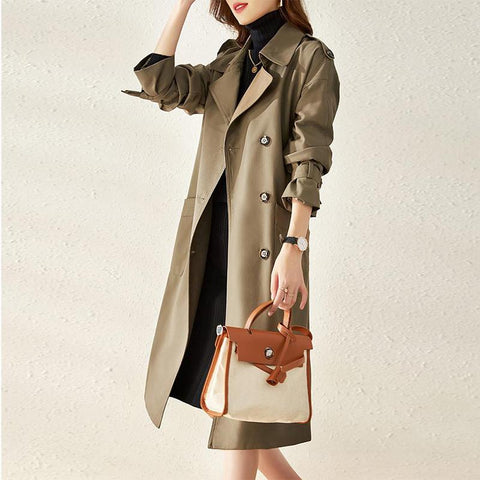 Manteau trench beige Ena - Les Petits Imprimés - eshop trench femme