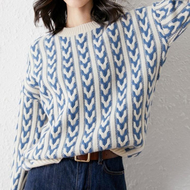 Pull ColorÃ© en Laine 100% - Ayla