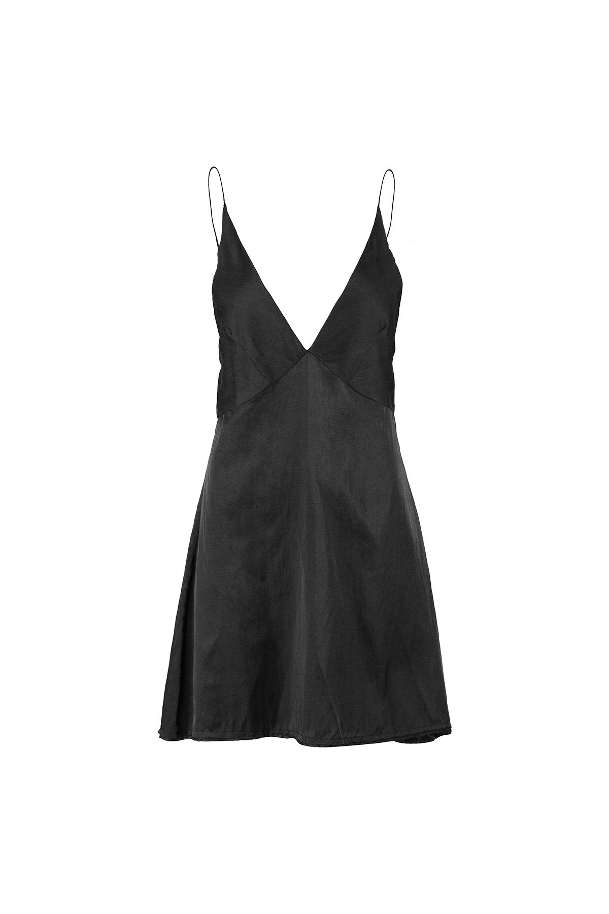 The Renoir Mini Dress - Ebony – L O O M E S