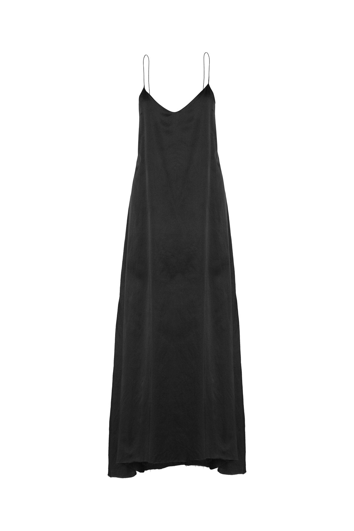 The Kahlo Full Length Dress - Ebony – L O O M E S