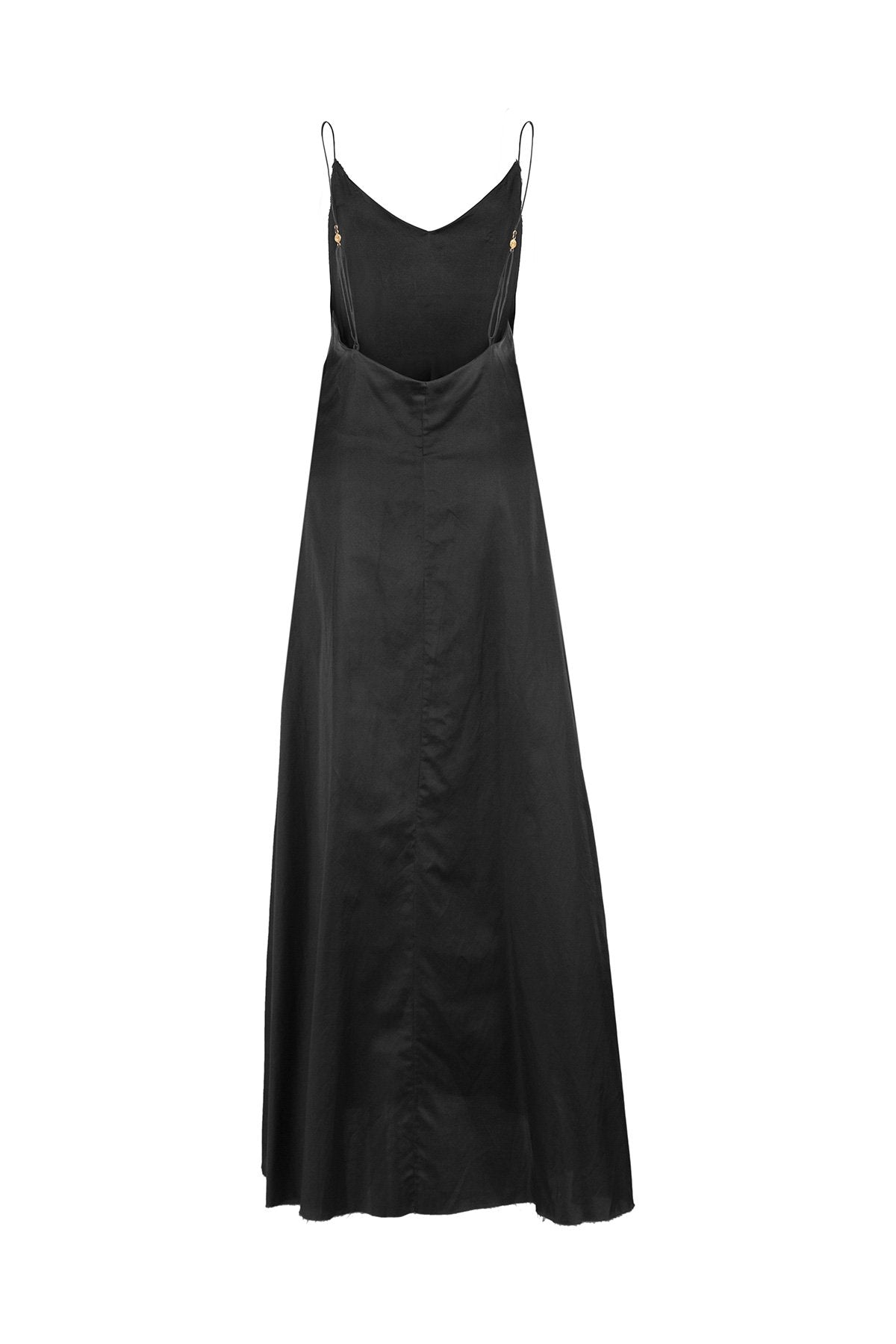 The Kahlo Full Length Dress - Ebony – L O O M E S