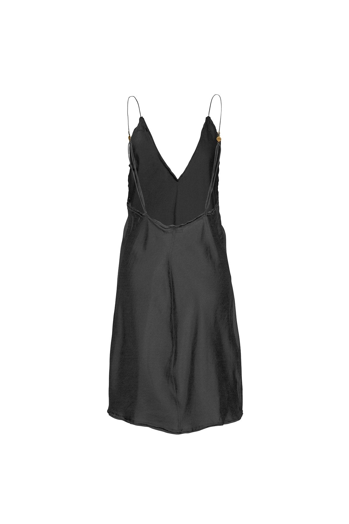 The O'Keeffe Mini Dress - Ebony – L O O M E S