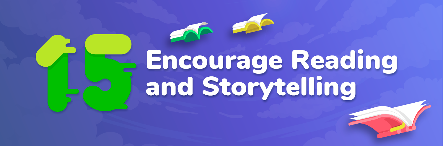 Reading and storytelling for kids how to encourage