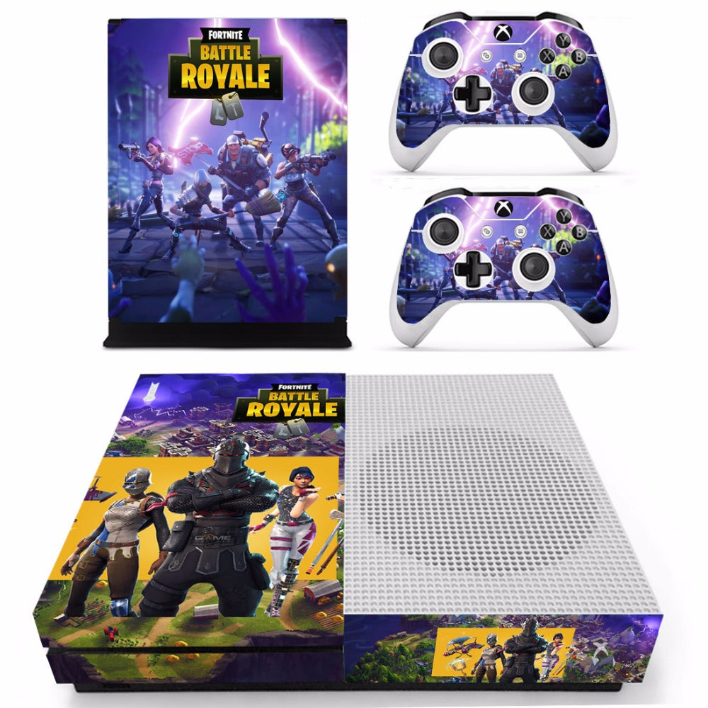 Fortnite Theme Skin Sticker Decal for Xbox One Slim and 2 ...
