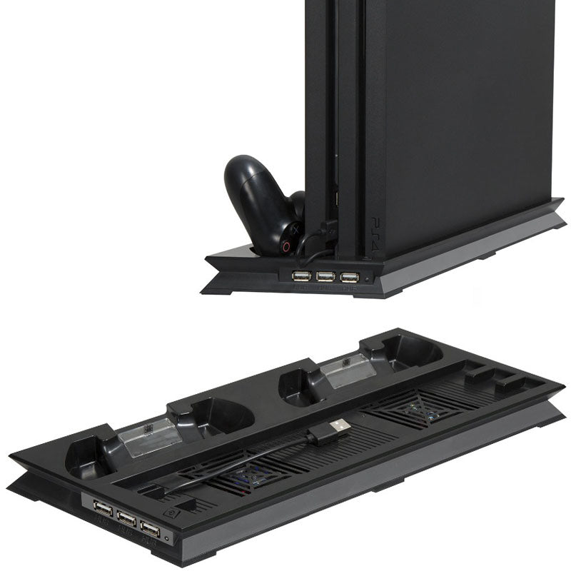 ps4 pro vertical stand with cooling fan