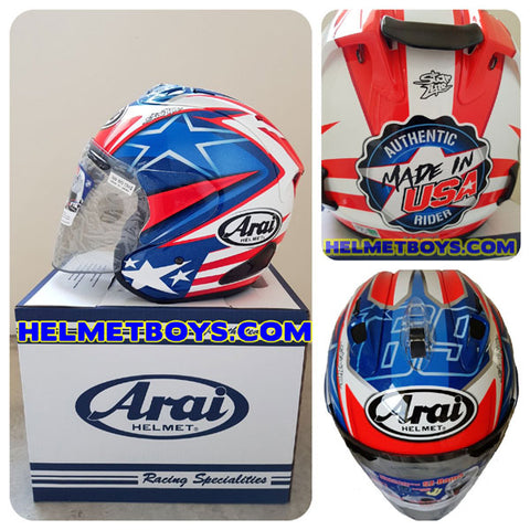 ARAI RAM4X NICKY hayden SB special edition helmet