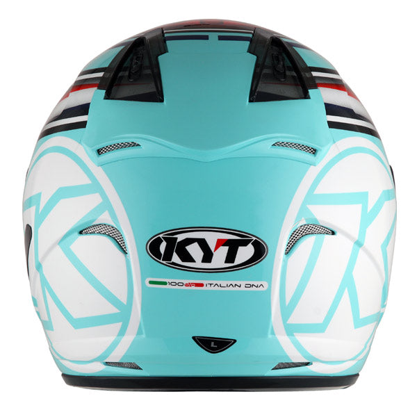 KYT Motorcycle Helmet HELLCAT AQUA – HELMETBOYS