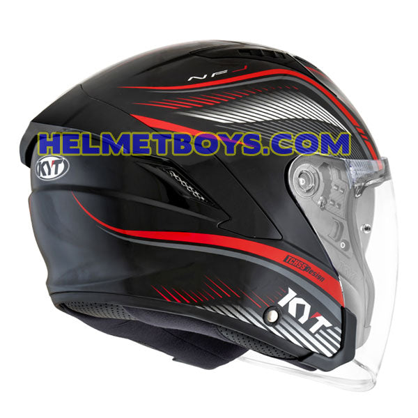 Kyt Nfj Motorcycle Sunvisor Helmet Radar Helmetboys