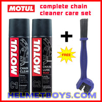 grease on motorcycle chain