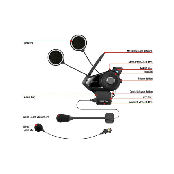 sena 30k bluetooth headset manual