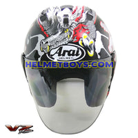 arai helmet dragon design