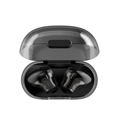 Padmate S31 Diseño transparente Bluetooth 5.3 Auriculares inalámbricos verdaderos (Edición especial de luz nocturna de neón)