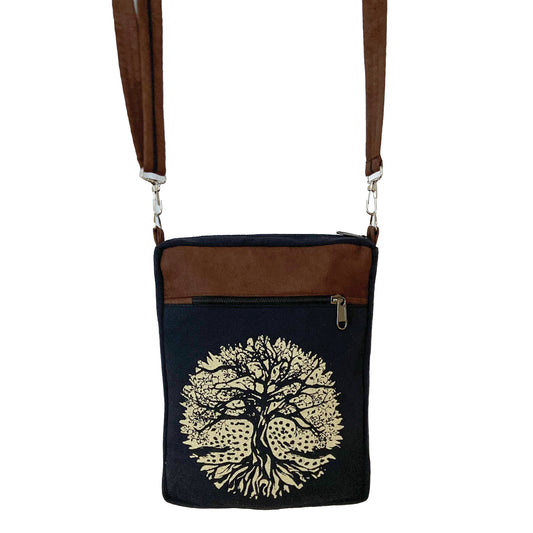 Tree of Life Shoulder Canvas Bag (54850)