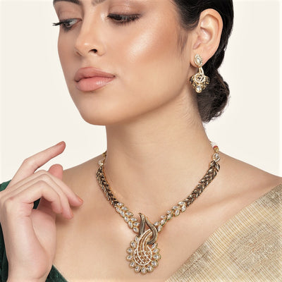 Buy Gold FashionJewellerySets for Women by Estele Online