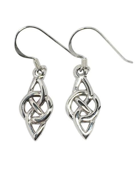 Buy Sterling Silver Celtic Knot Earrings | Jewelz Galore | Jewellery
