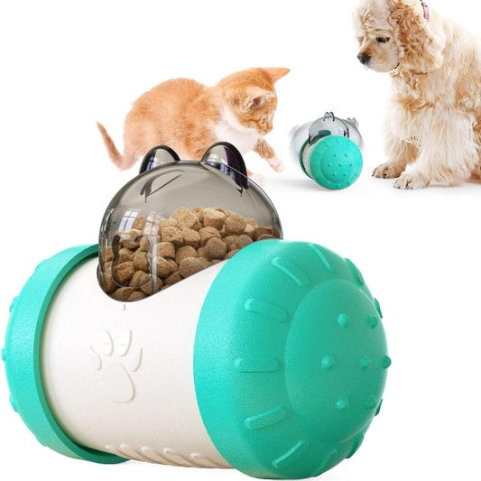 Dog Puzzle Toys,Cat Slow Feeder Windmill Treat Dispensing Dog Toys Powerful Suction Cup Dog Treat Toy Cat Puzzle Feeder Interactive Dog Toys Cat Toys