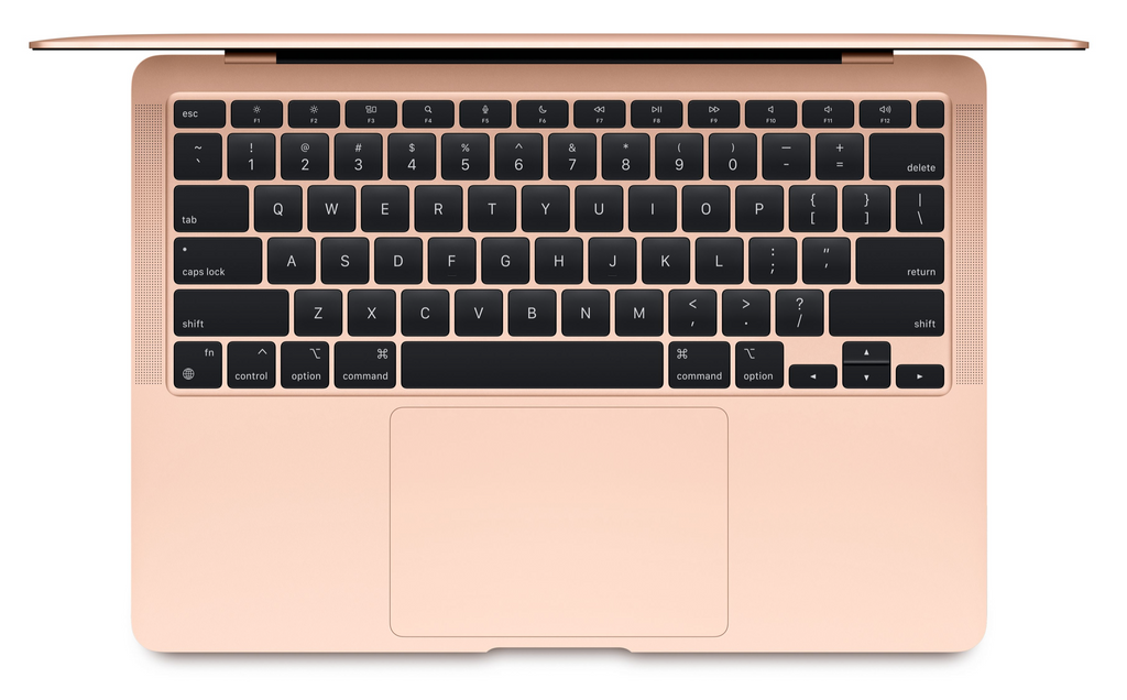 Macbook Air M1 Gold with Black keyboard