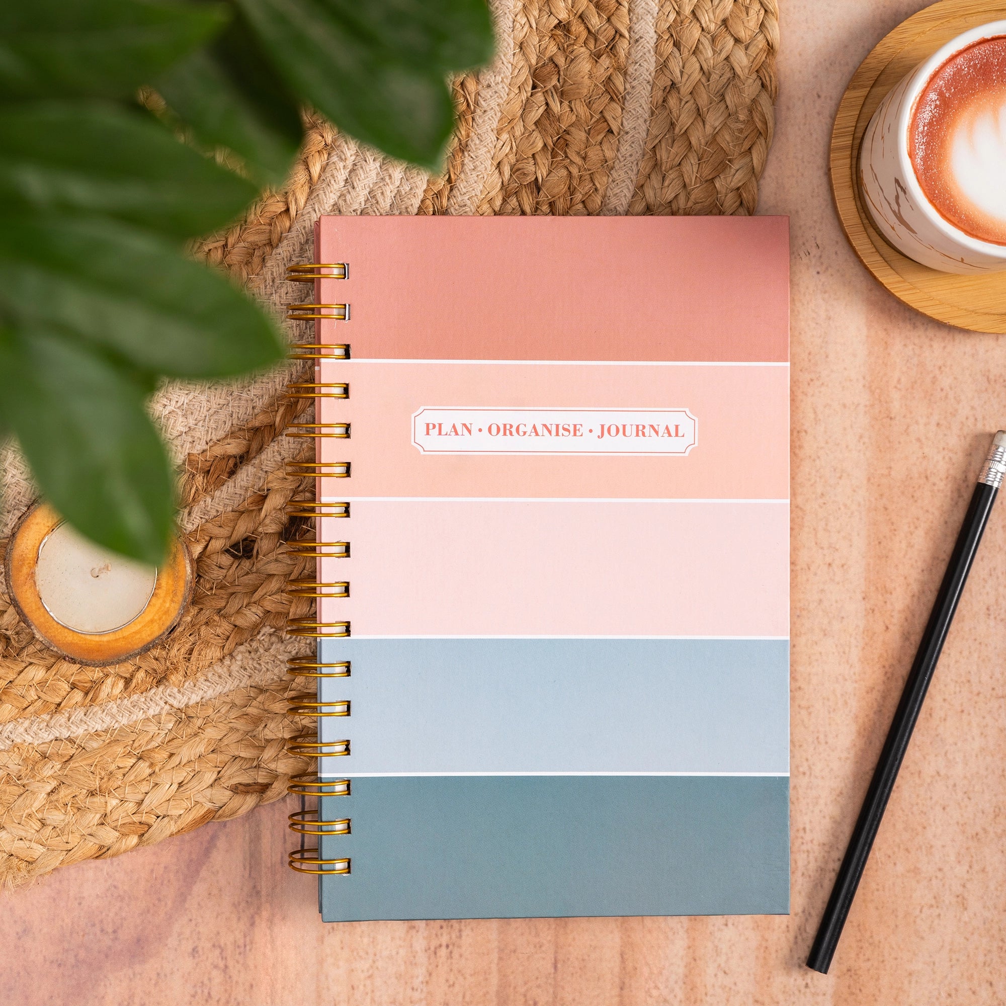 Plan.Organize.Journal Daily Planner