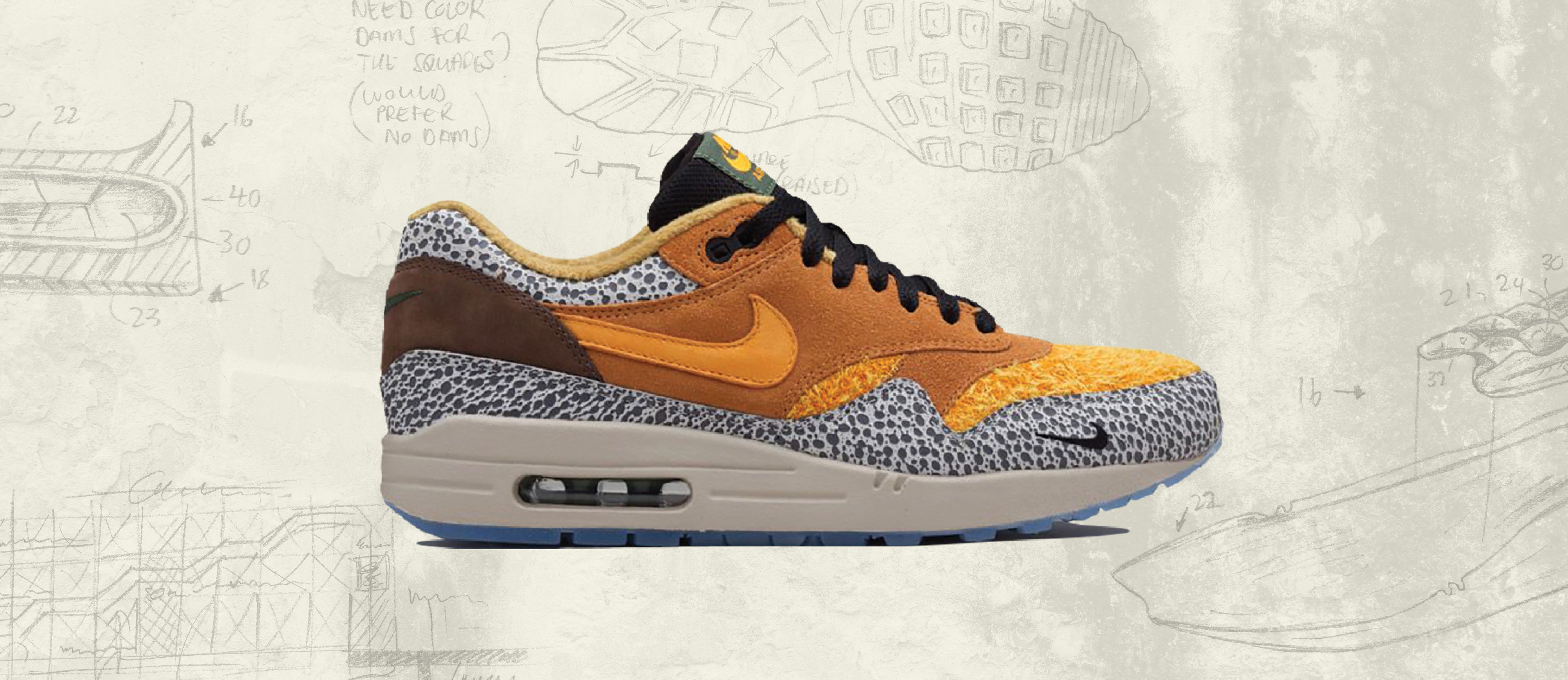 atmos x Nike Air Max 1 “Safari”