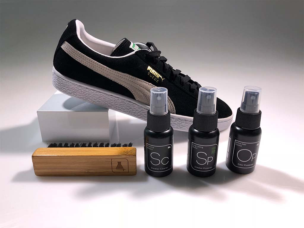 how to clean suede shoes puma