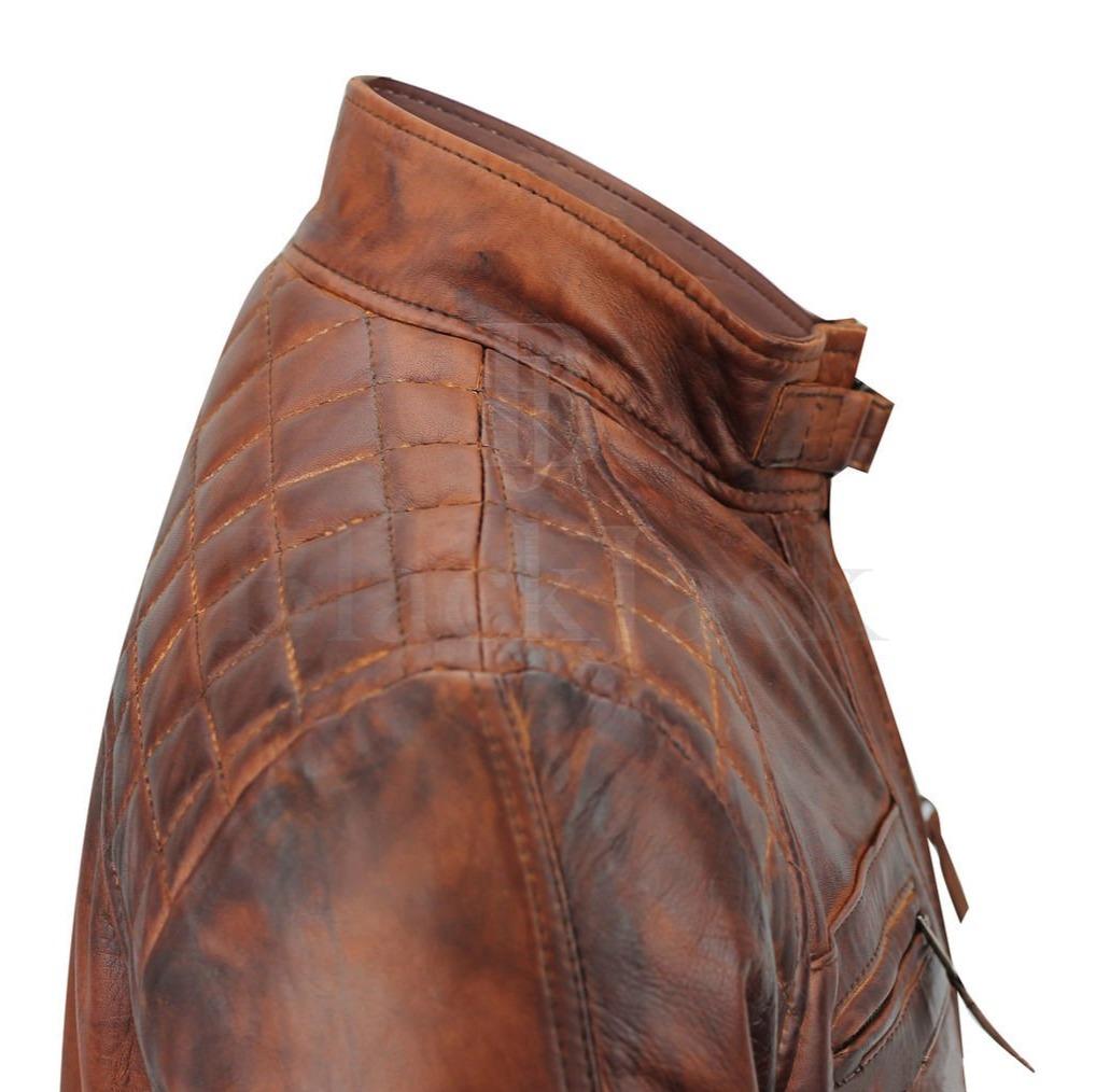 Genuine Buffalo Vintage Leather Jacket|BlackJack Leathers