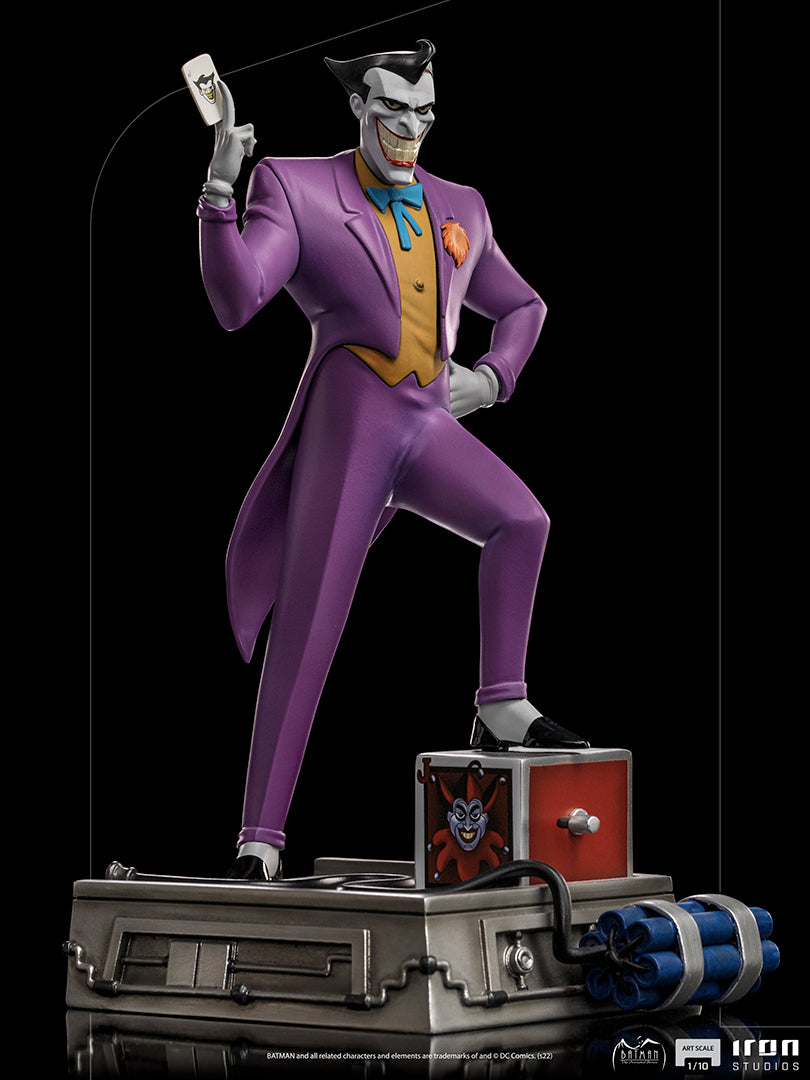 IRON Studios: Batman La Serie Animada - Joker Escala de Arte 1/10 —  Distrito Max