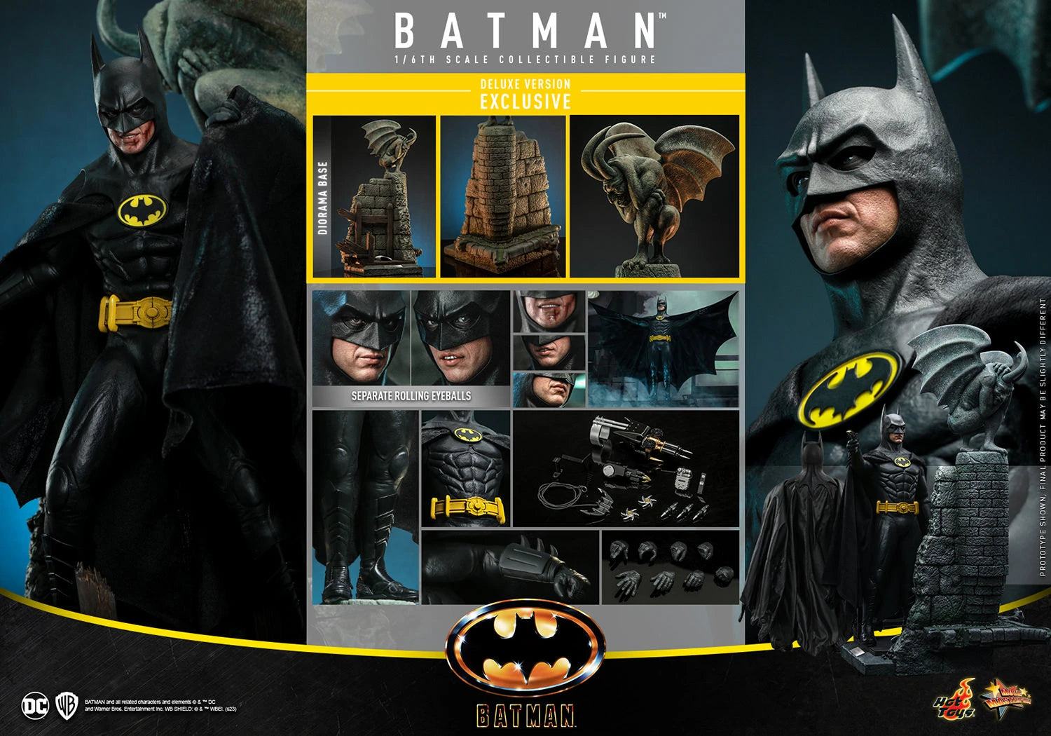 Hot Toys Movie Masterpiece Series: DC Comics Batman 1989 - Batman Edic —  Distrito Max