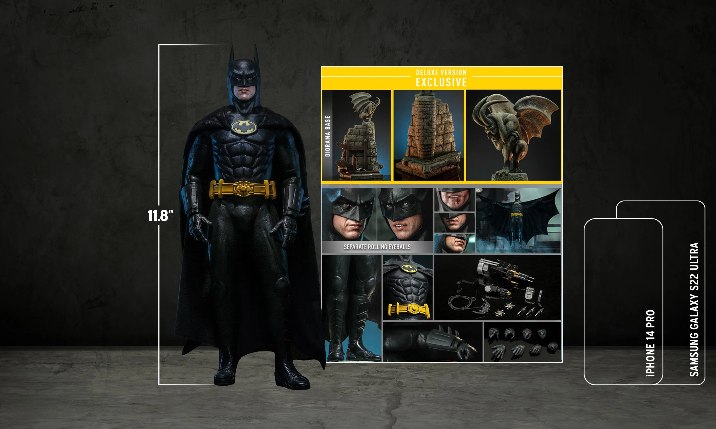 Hot Toys Movie Masterpiece Series: DC Comics Batman 1989 - Batman Edic —  Distrito Max