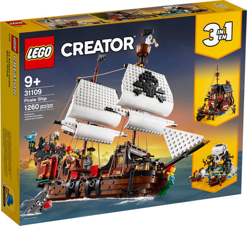 LEGO Creator Barco Pirata 31109 — Distrito Max