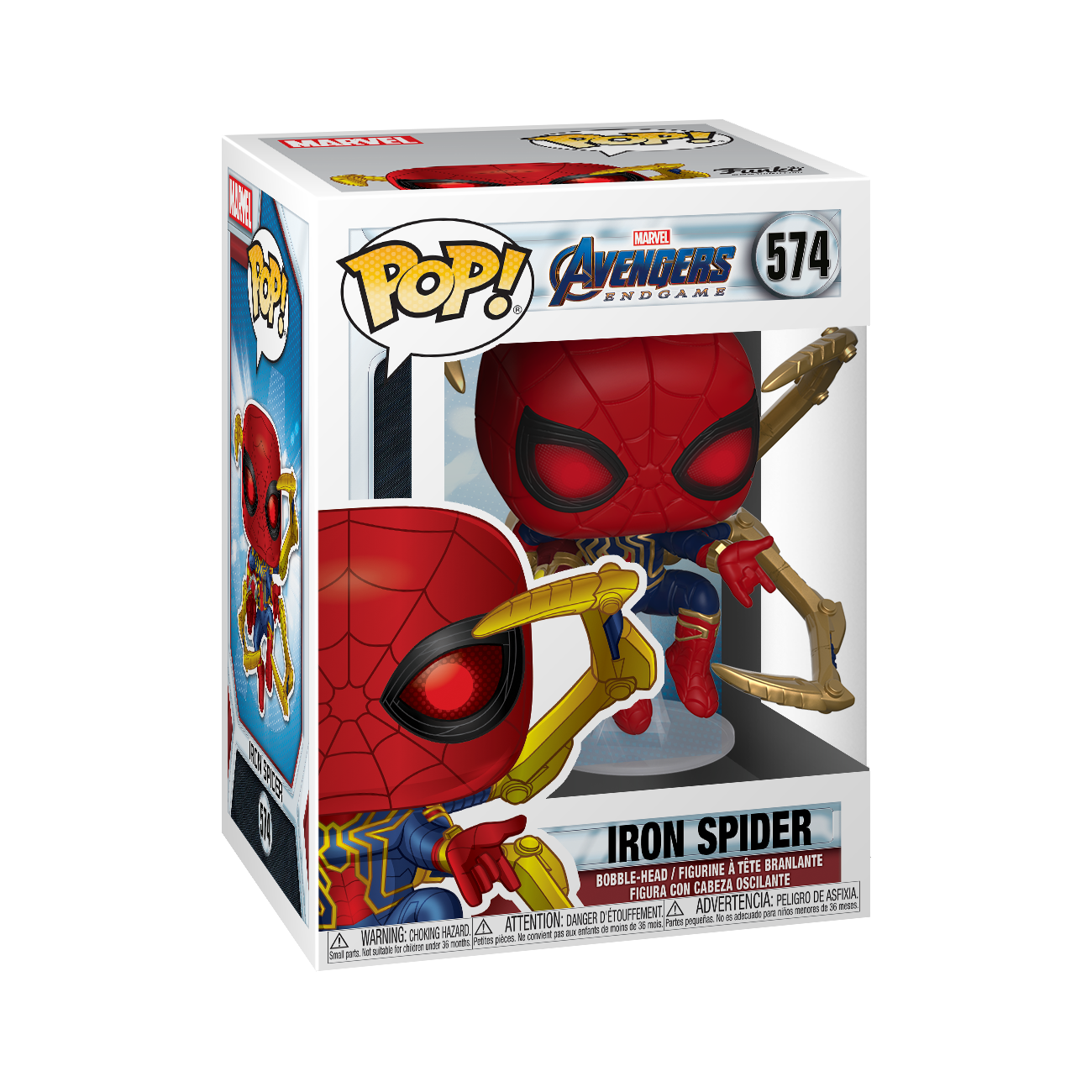 Funko Pop Marvel: Avengers Endgame - Iron Spider Guantelete — Distrito Max