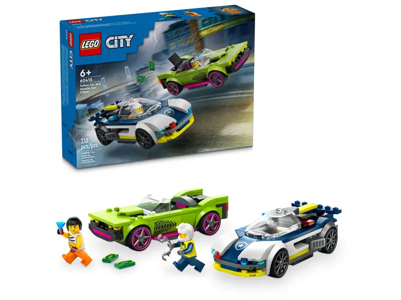 Lego City Coche De Carreras Y Camión De Transporte - 60406 – Poly Juguetes