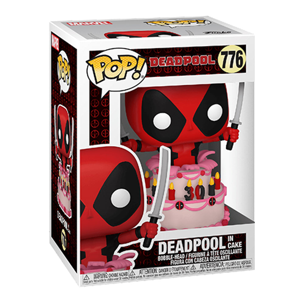 Funko Pop Marvel: Deadpool 30 Aniversario - Deadpool en Pastel — Distrito  Max