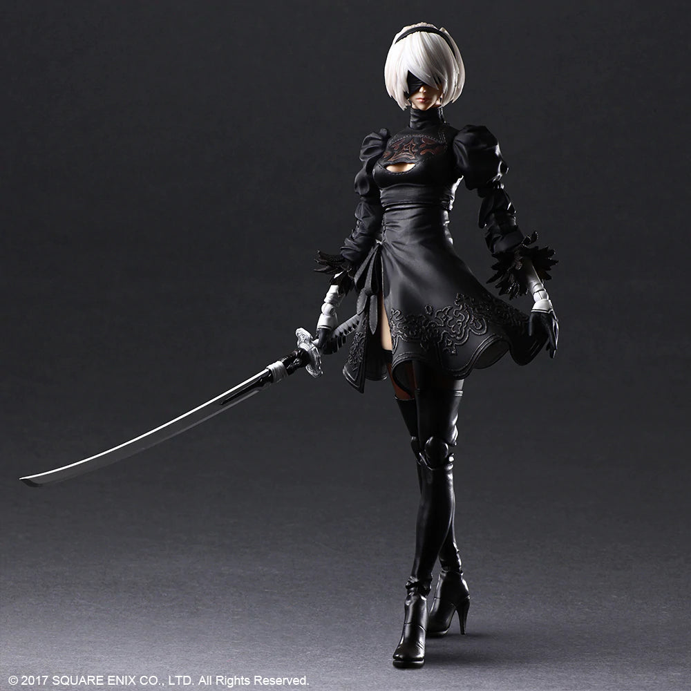 Square Enix Action Figure Nier Automata 2b Edicion Deluxe Figura De Distrito Max