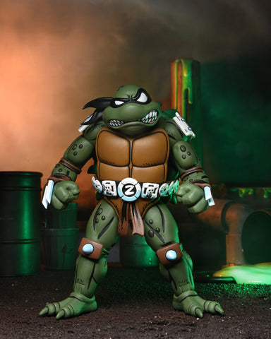 Neca Figura Tortugas Ninjas Action Leonardo 38 cm Verde