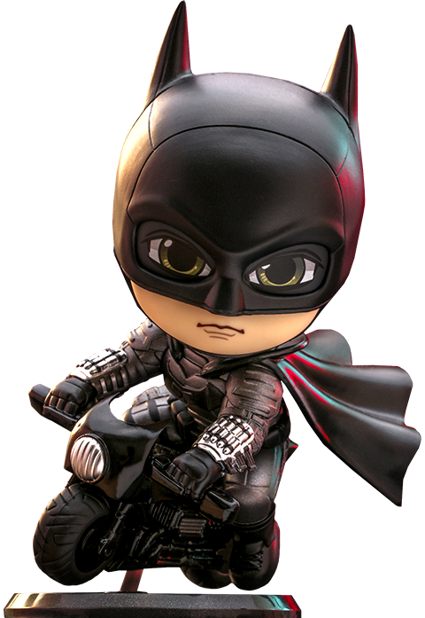 Hot Toys CosBaby DC: The Batman - Batman con Batimoto — Distrito Max