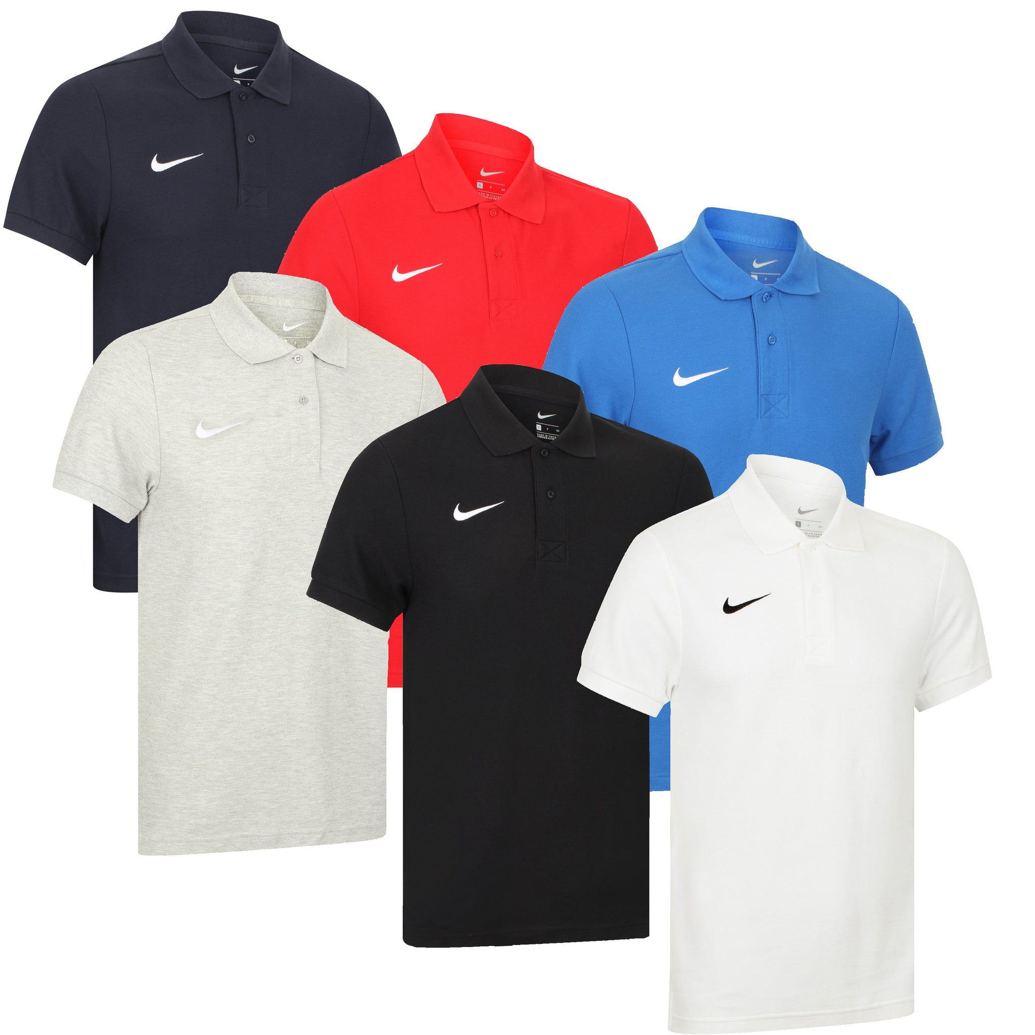 nike core cotton polo shirt