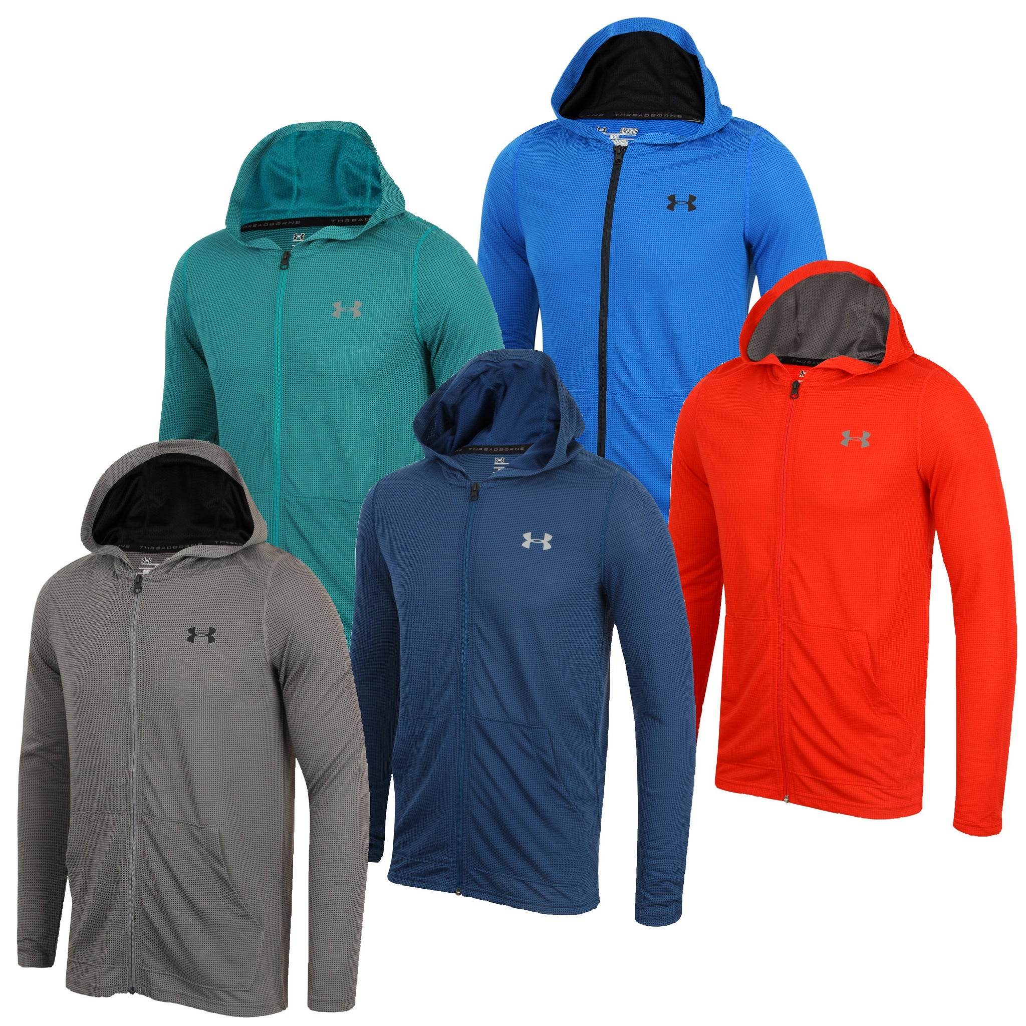 under armour men's threadborne hoodie