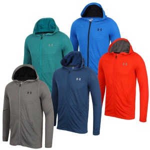 under armour threadborne fitted full zip hoodie