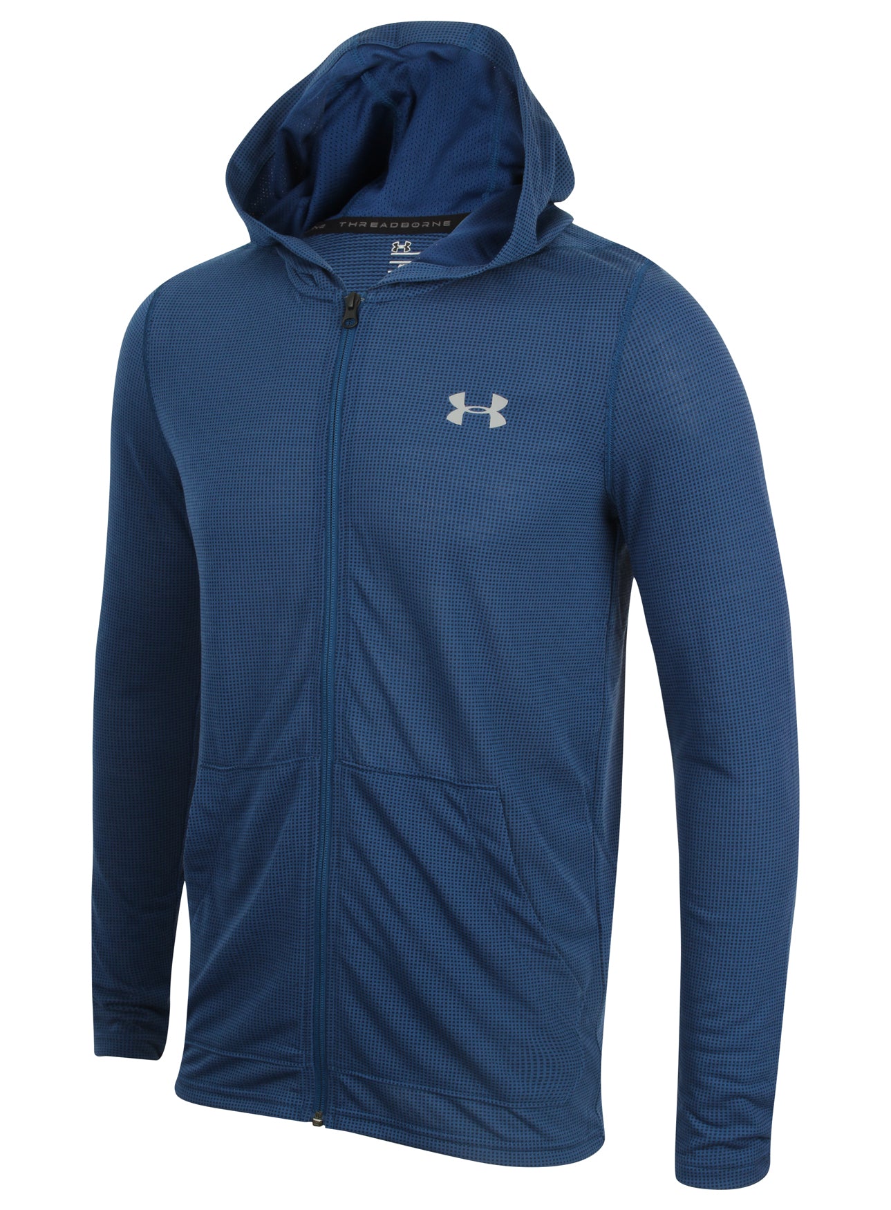 under armour men's threadborne full zip hoodie