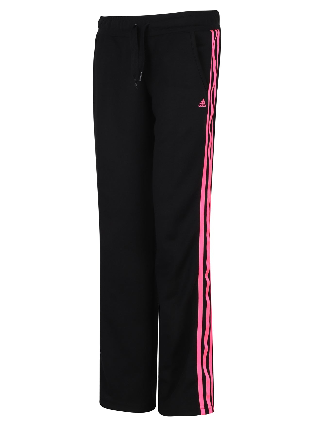 adidas open hem tracksuit bottoms